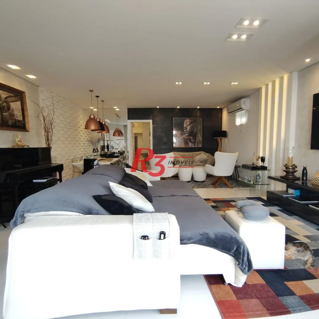 Apartamento à venda, 170 m² por R$ 2.350.000,00 - Gonzaga - Santos/SP