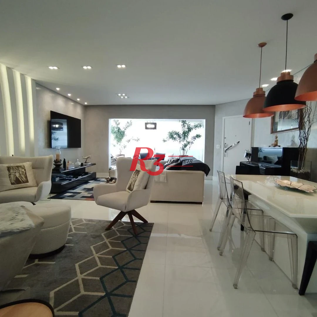 Apartamento à venda, 170 m² por R$ 2.350.000,00 - Gonzaga - Santos/SP