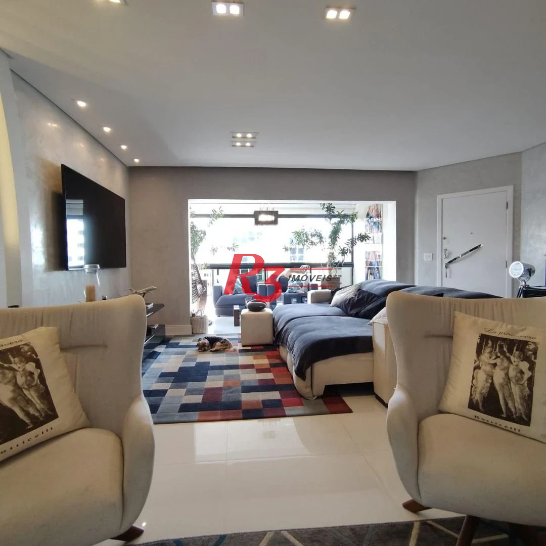 Apartamento à venda, 170 m² por R$ 2.350.000,00 - Gonzaga - Santos/SP