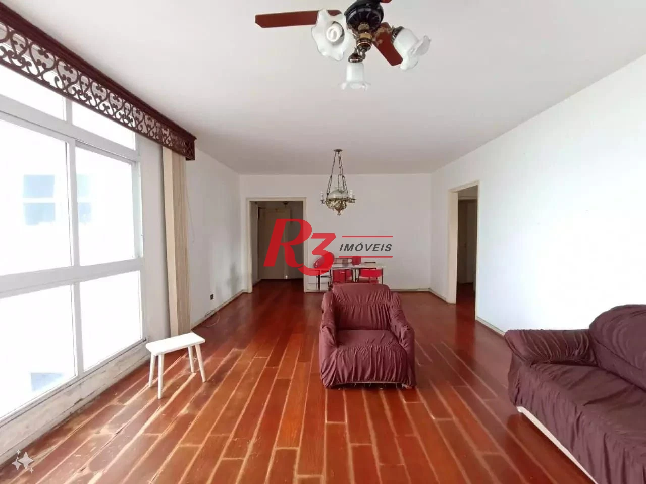 Apartamento com 3 dormitórios para alugar, 184 m² - Gonzaga - Santos/SP
