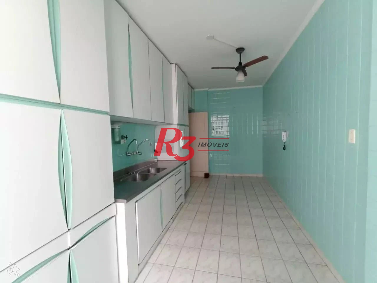 Apartamento com 3 dormitórios para alugar, 184 m² - Gonzaga - Santos/SP