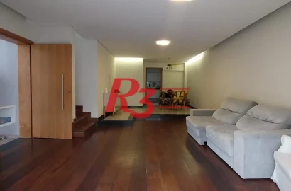 Village para alugar, 203 m² por R$ 10.000,02/mês - Ponta da Praia - Santos/SP