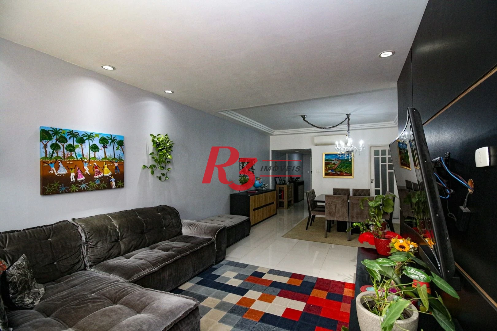 Apartamento à venda, 160 m² por R$ 850.000,00 - Boqueirão - Santos/SP