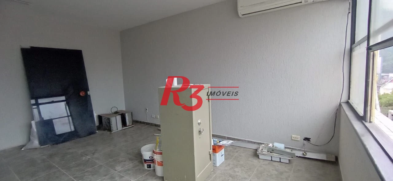 Sala para alugar, 30 m² por R$ 2.500,00/mês - Centro - Santos/SP