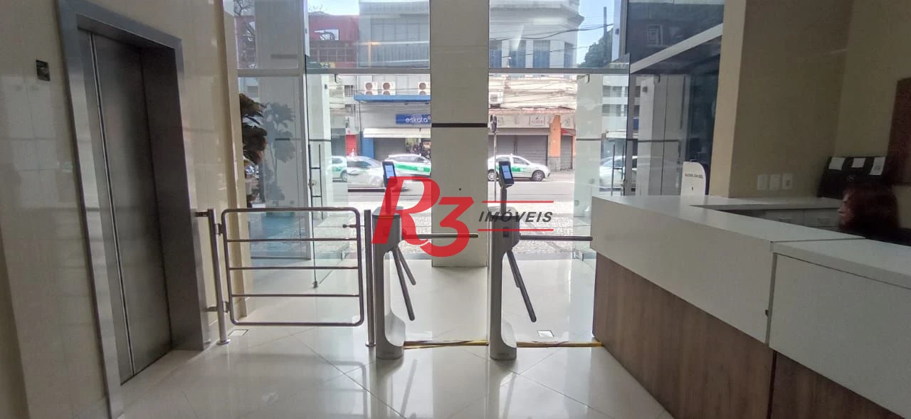 Sala para alugar, 30 m² por R$ 2.500,00/mês - Centro - Santos/SP