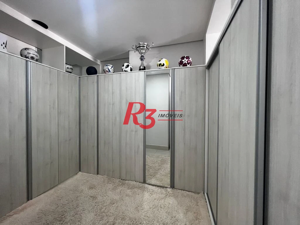 Apartamento para alugar, 106 m² por R$ 9.000,00/mês - Aparecida - Santos/SP