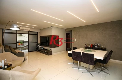 Apartamento à venda, 150 m² por R$ 1.385.000,00 - Ponta da Praia - Santos/SP