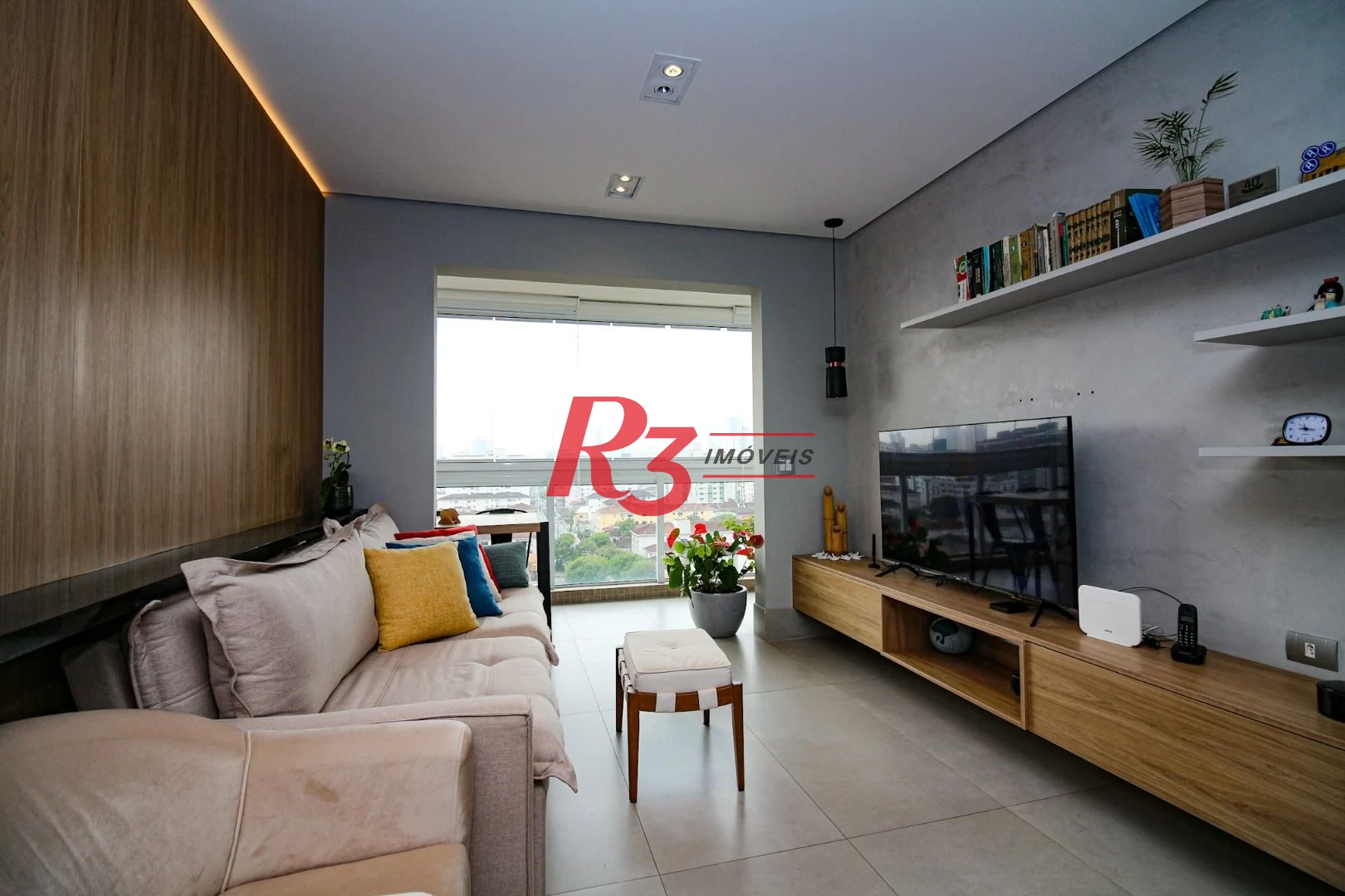 Apartamento com 3 Quartos à venda, 111 m² por R$ 1.120.000 - Marapé - Santos/SP
