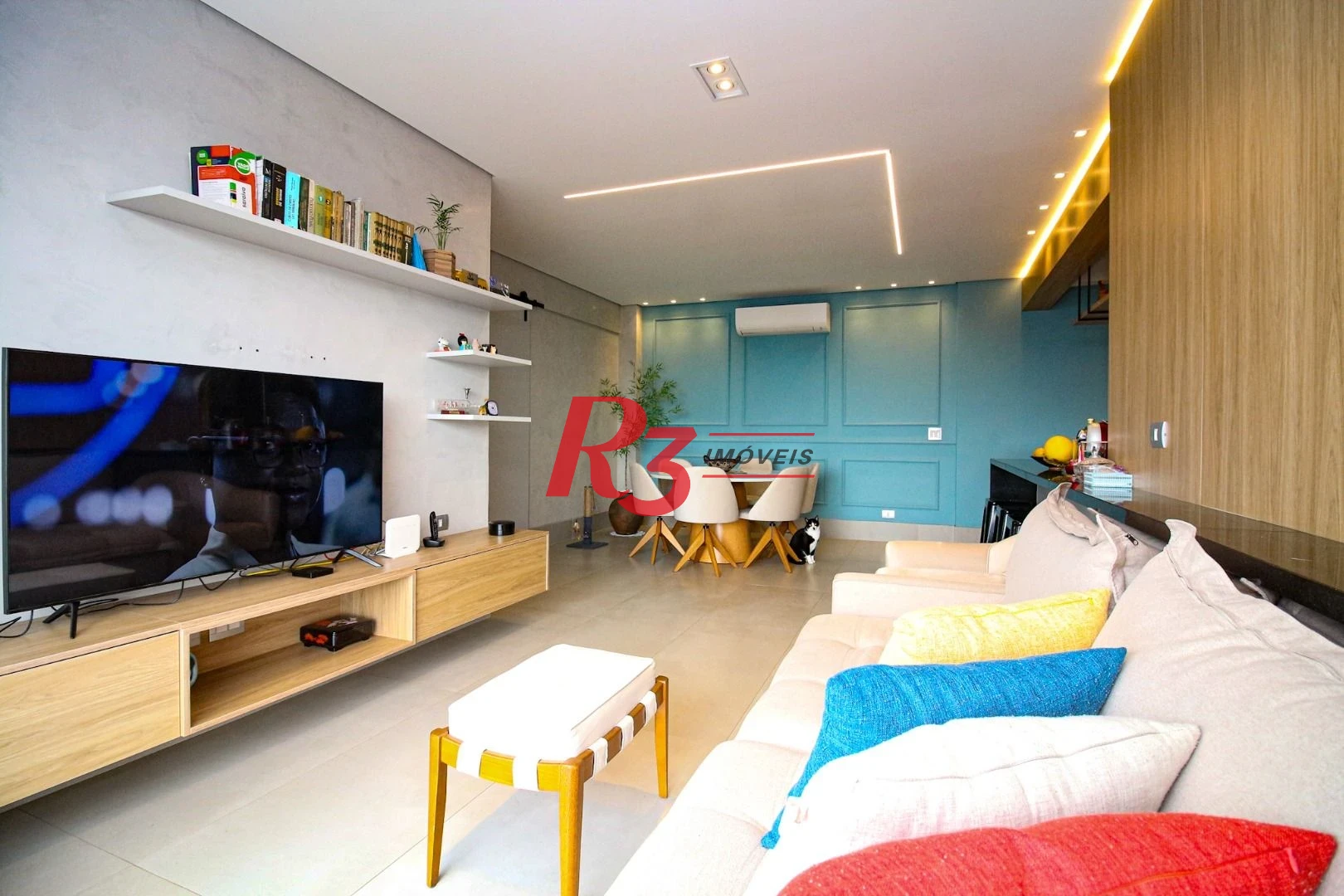 Apartamento com 3 Quartos à venda, 111 m² por R$ 1.120.000 - Marapé - Santos/SP