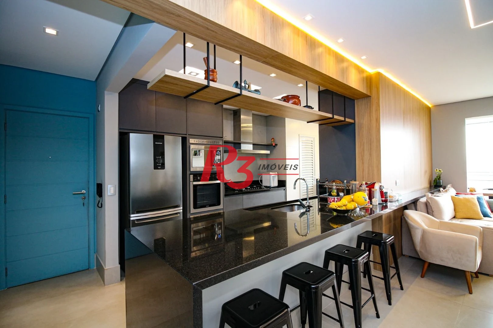 Apartamento com 3 Quartos à venda, 111 m² por R$ 1.120.000 - Marapé - Santos/SP