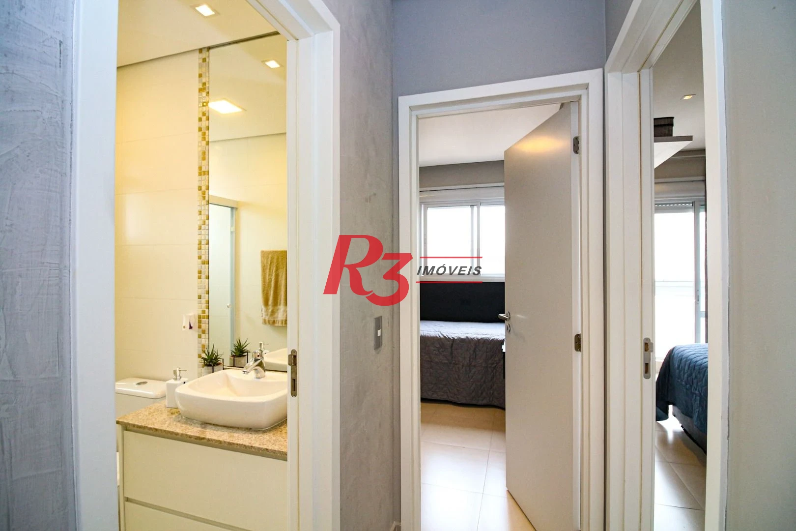 Apartamento com 3 Quartos à venda, 111 m² por R$ 1.120.000 - Marapé - Santos/SP