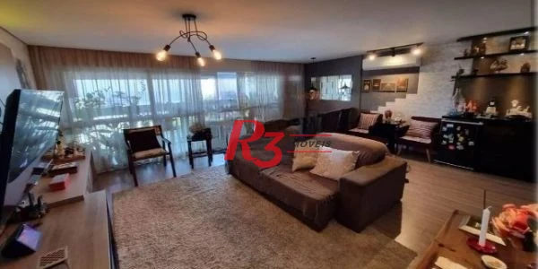Apartamento à venda, 134 m² por R$ 850.000,00 - Embaré - Santos/SP