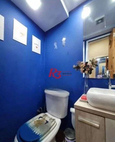 Apartamento à venda, 134 m² por R$ 850.000,00 - Embaré - Santos/SP