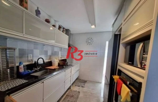 Apartamento à venda, 134 m² por R$ 850.000,00 - Embaré - Santos/SP