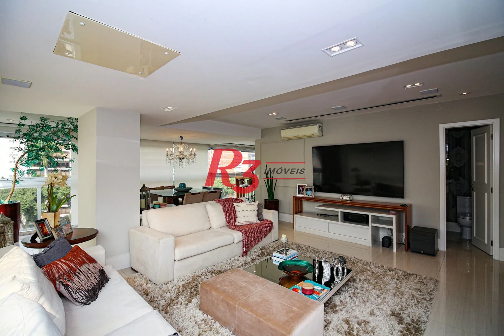 Apartamento, 228 m² - venda por R$ 3.800.000,00 ou aluguel por R$ 26.000,00/mês - Gonzaga - Santos/SP