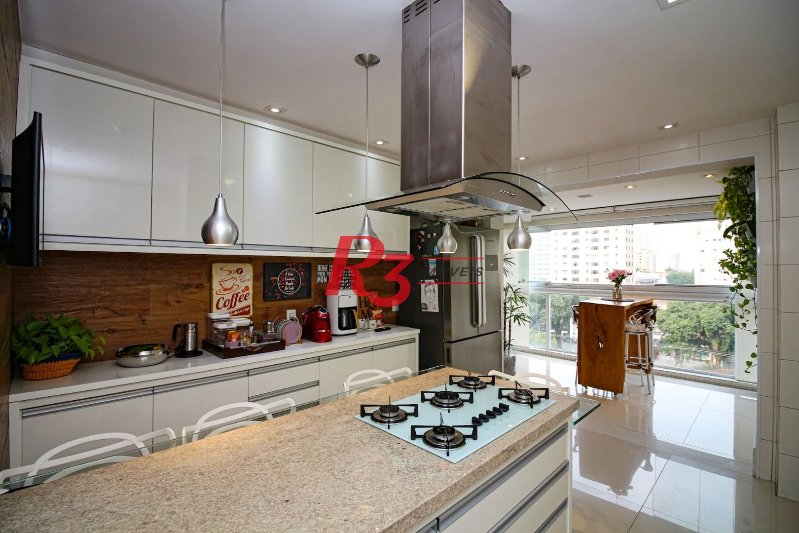 Apartamento, 228 m² - venda por R$ 3.800.000,00 ou aluguel por R$ 26.000,00/mês - Gonzaga - Santos/SP