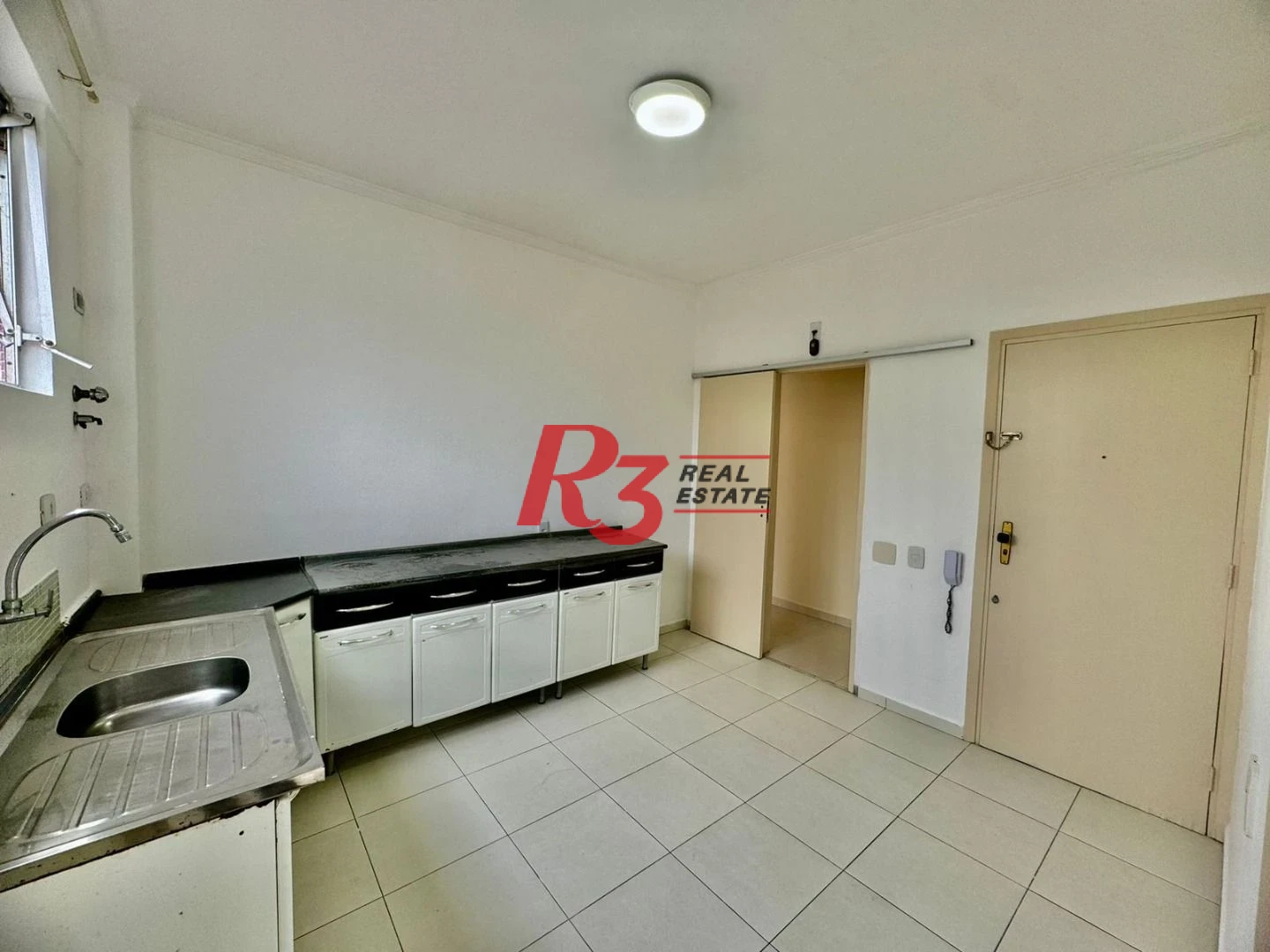 Apartamento para alugar, 102 m² por R$ 4.500,00/mês - Gonzaga - Santos/SP