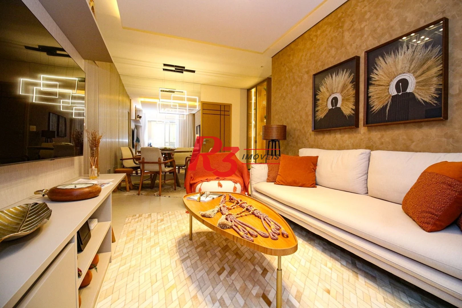 Apartamento com 3 quartos à venda, 125 m² por R$ 2.250.000 - Aparecida - Santos/SP