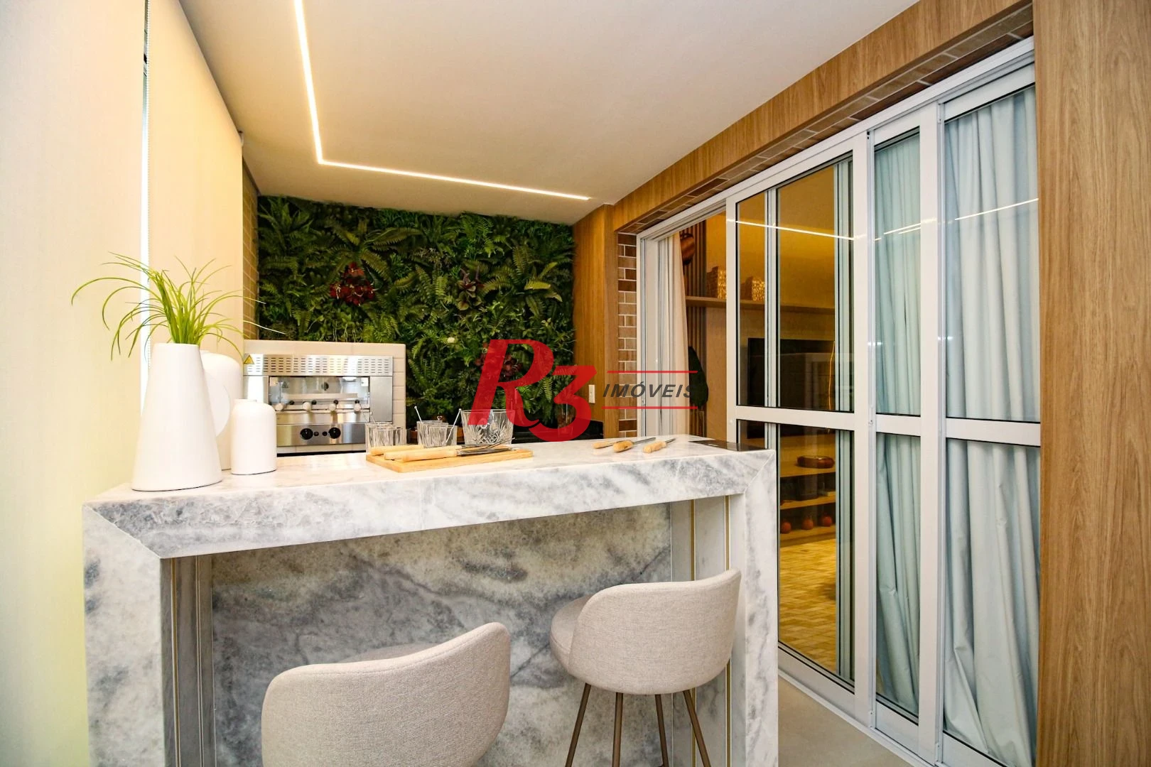 Apartamento com 3 quartos à venda, 125 m² por R$ 2.250.000 - Aparecida - Santos/SP