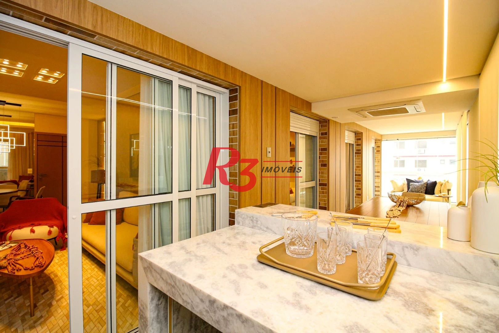 Apartamento com 3 quartos à venda, 125 m² por R$ 2.250.000 - Aparecida - Santos/SP