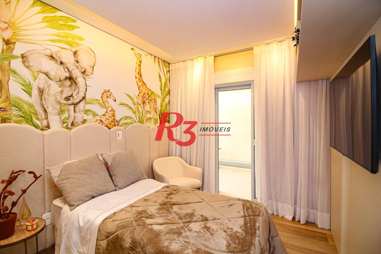Apartamento com 3 quartos à venda, 125 m² por R$ 2.250.000 - Aparecida - Santos/SP