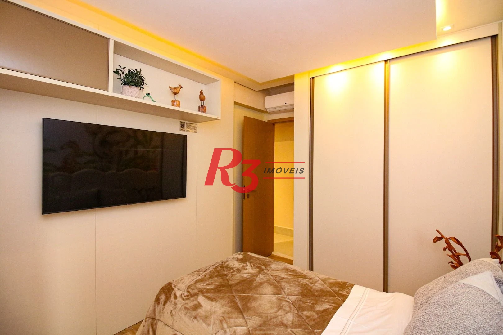 Apartamento com 3 quartos à venda, 125 m² por R$ 2.250.000 - Aparecida - Santos/SP