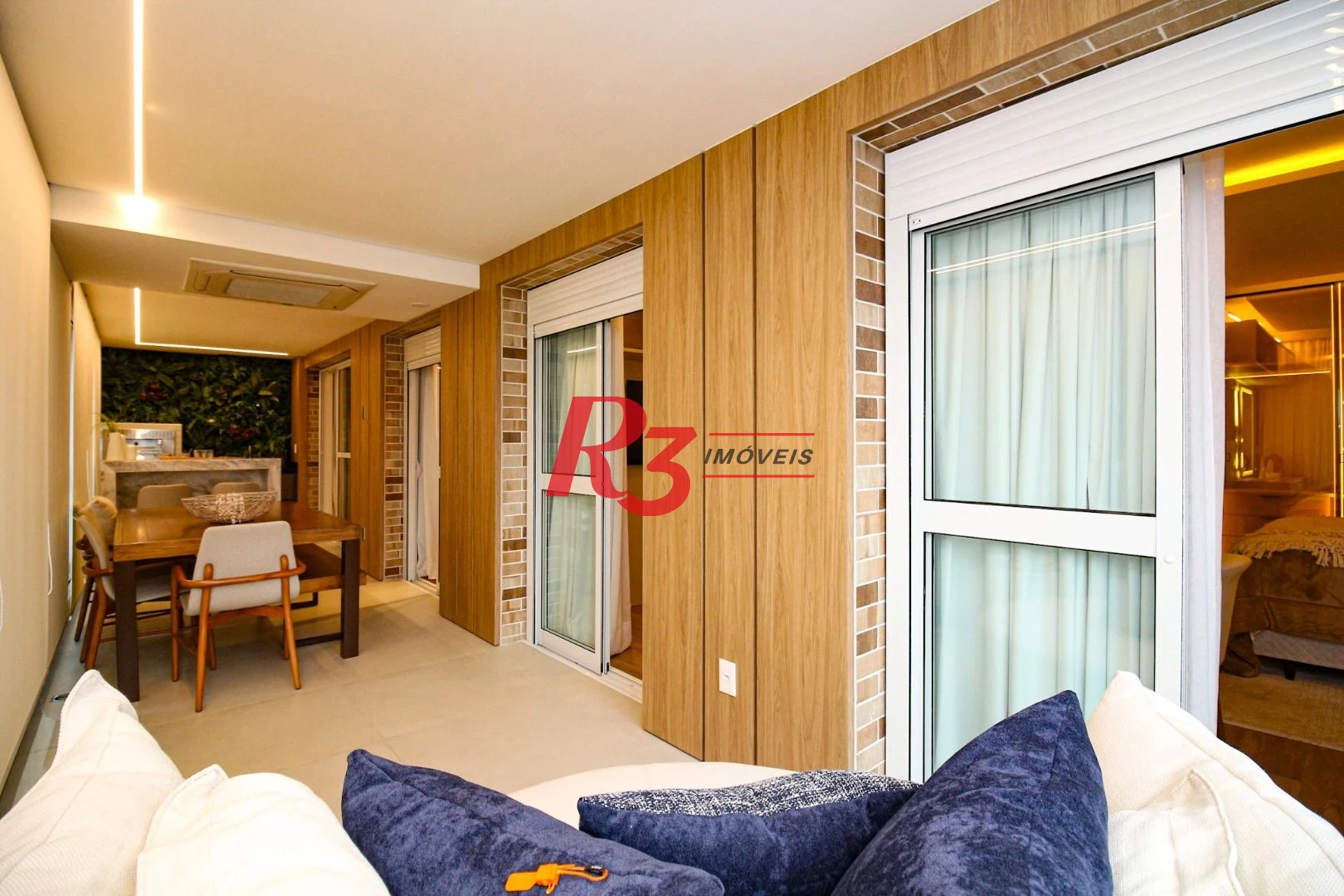 Apartamento com 3 quartos à venda, 125 m² por R$ 2.250.000 - Aparecida - Santos/SP