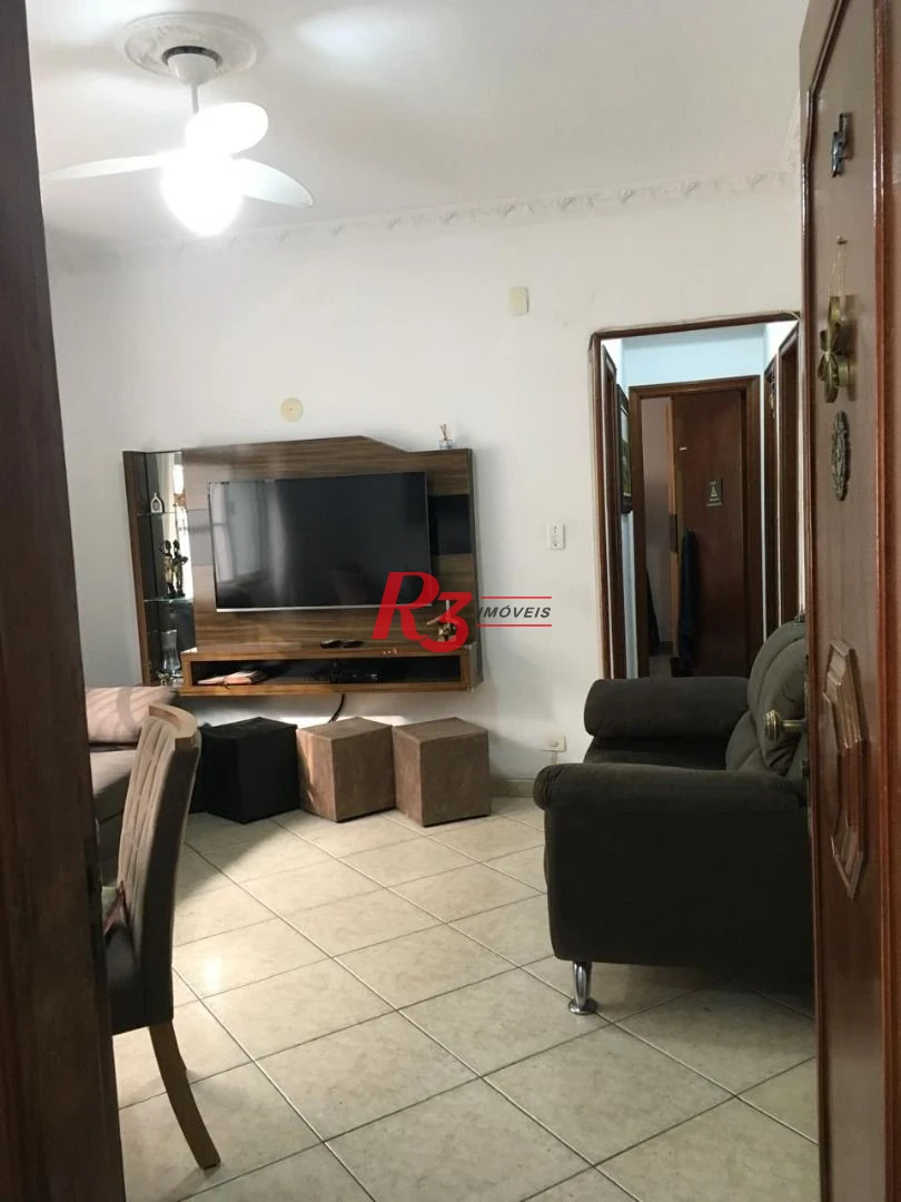 Apartamento com 3 dormitórios à venda, 97 m² por R$ 500.000,00 - Gonzaga - Santos/SP