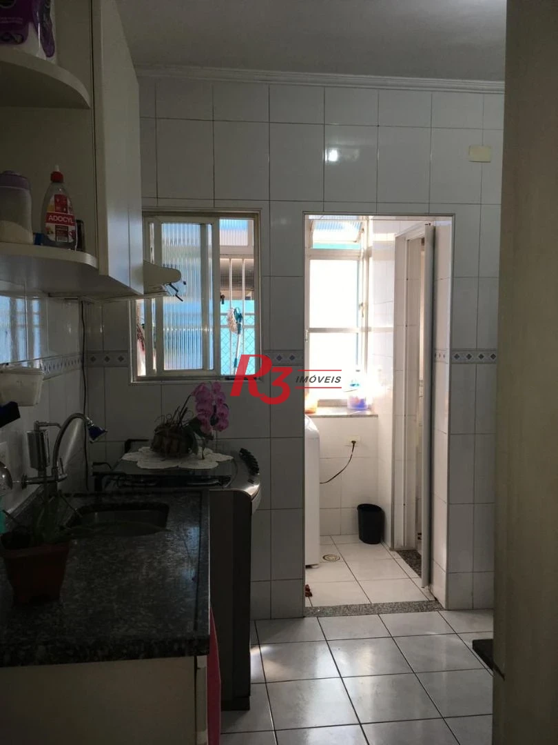 Apartamento com 3 dormitórios à venda, 97 m² por R$ 500.000,00 - Gonzaga - Santos/SP