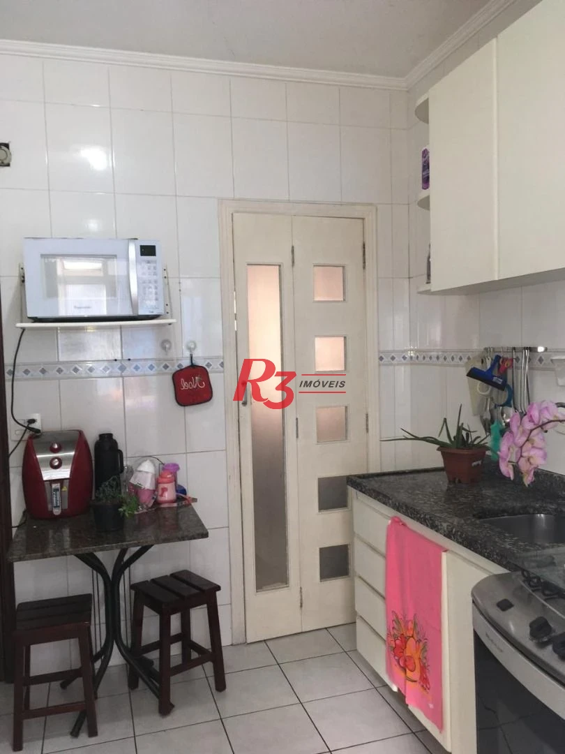 Apartamento com 3 dormitórios à venda, 97 m² por R$ 500.000,00 - Gonzaga - Santos/SP