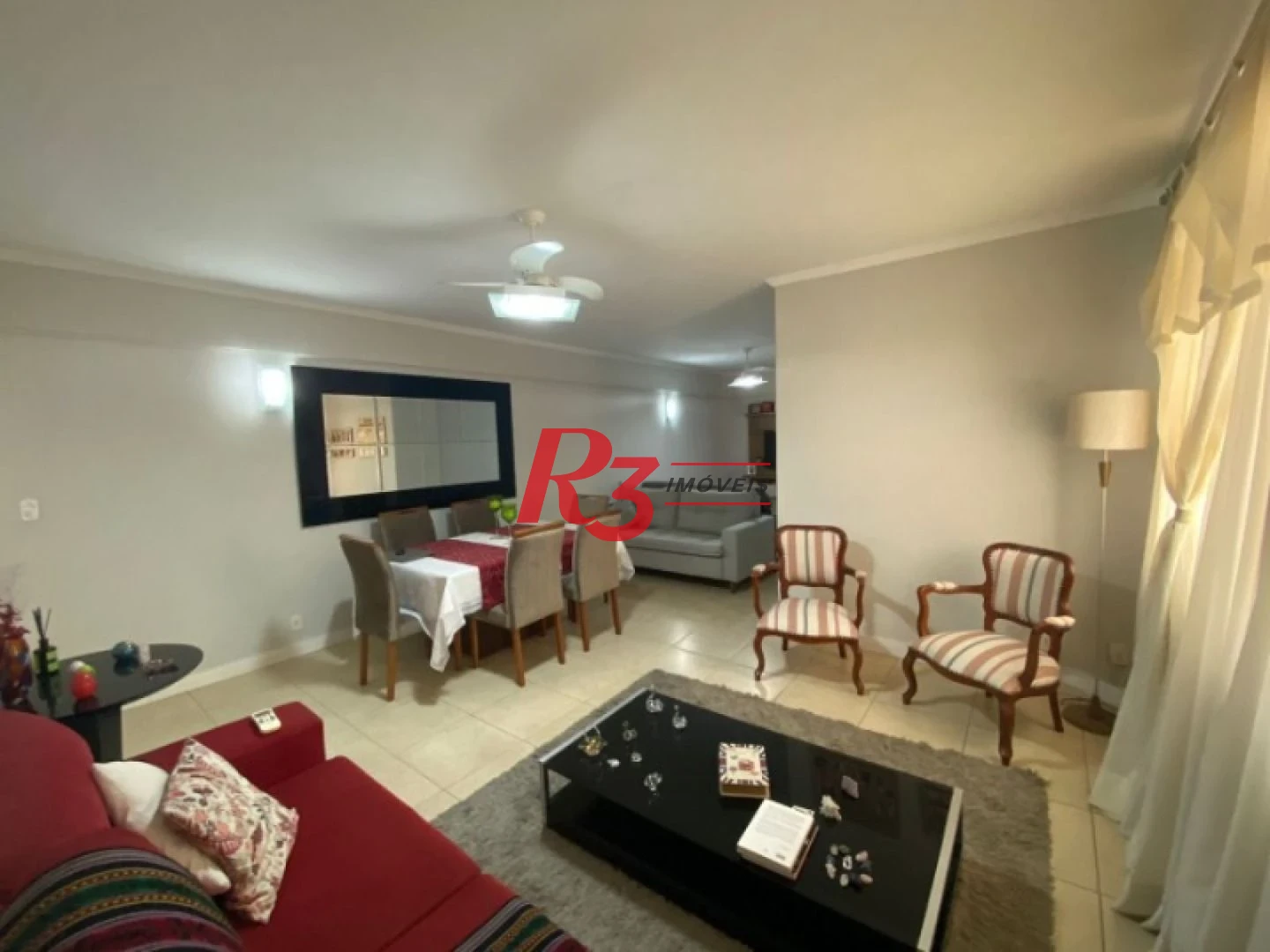Apartamento com 3 dormitórios à venda, 163 m² por R$ 998.000,00 - Boqueirão - Santos/SP