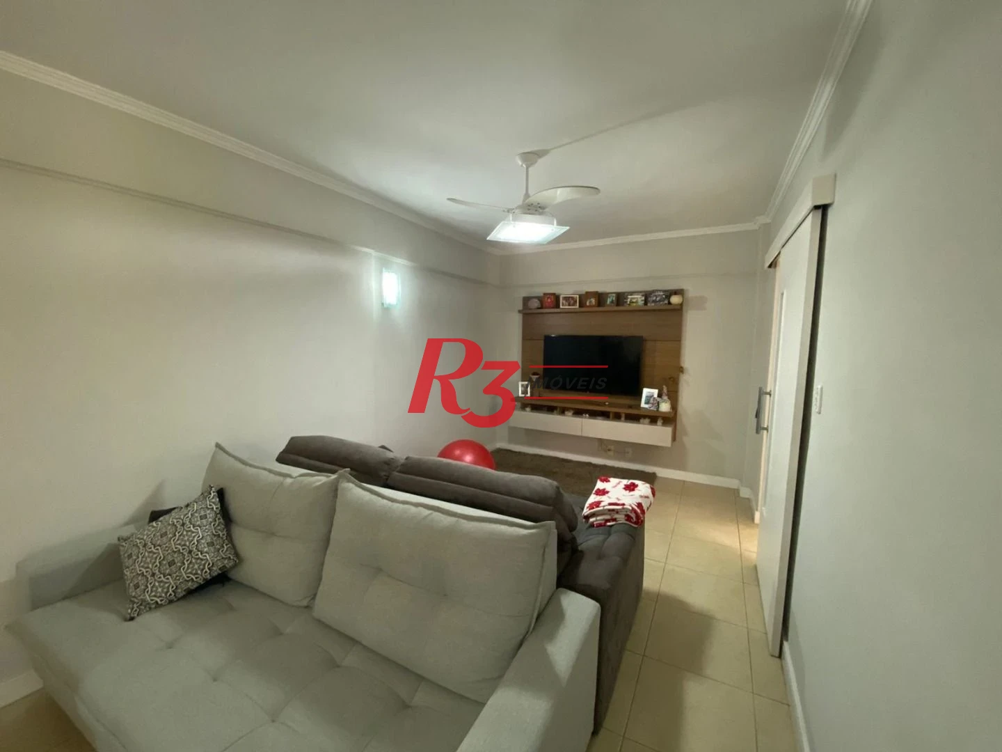 Apartamento com 3 dormitórios à venda, 163 m² por R$ 998.000,00 - Boqueirão - Santos/SP