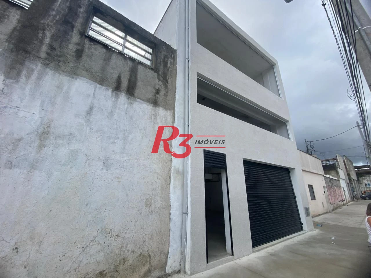 Galpão, 331 m² - venda por R$ 800.000,00 ou aluguel por R$ 5.806,13/mês - Paquetá - Santos/SP