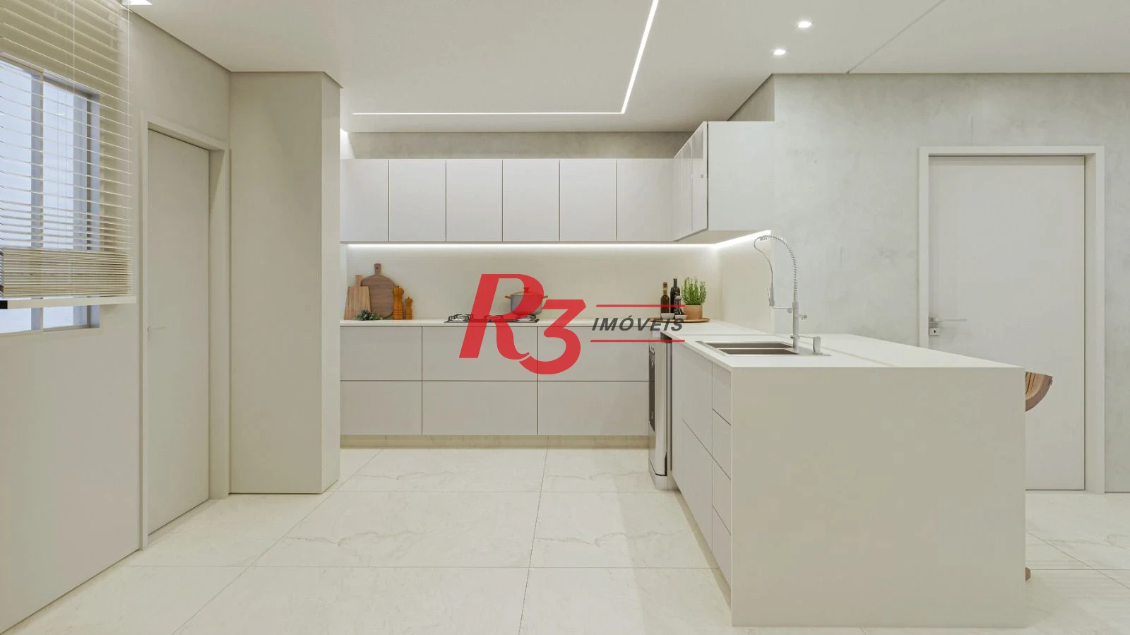 Apartamento à venda, 223 m² por R$ 2.590.000,00 - Boqueirão - Santos/SP