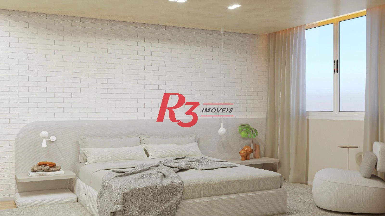 Apartamento à venda, 223 m² por R$ 2.590.000,00 - Boqueirão - Santos/SP