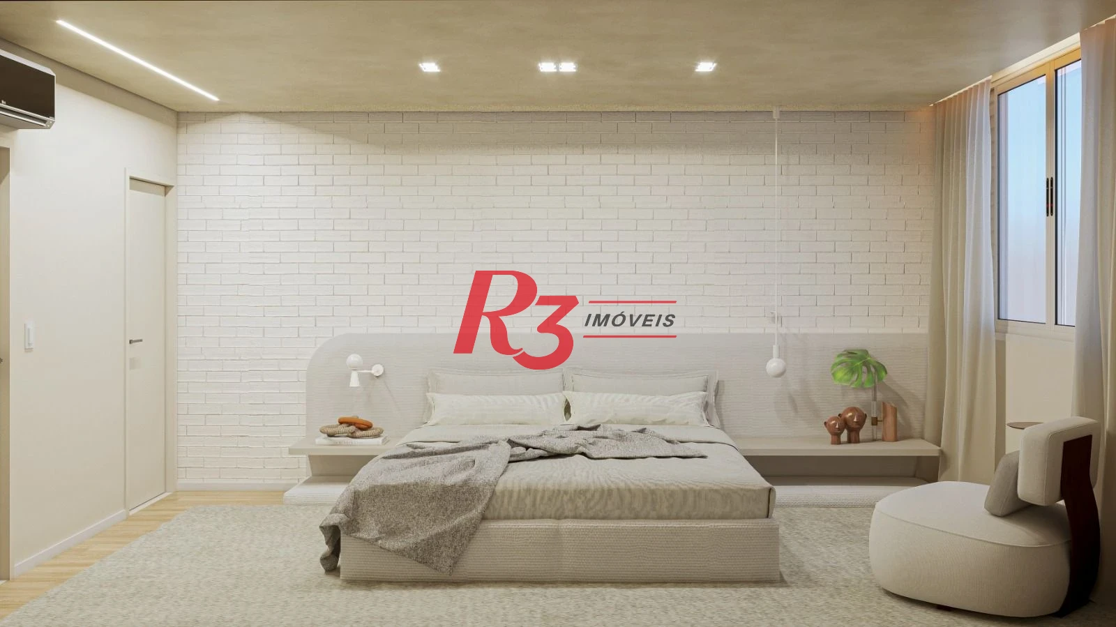 Apartamento à venda, 223 m² por R$ 2.590.000,00 - Boqueirão - Santos/SP