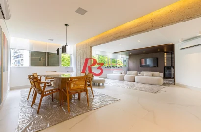 Apartamento à venda, 223 m² por R$ 2.590.000,00 - Boqueirão - Santos/SP