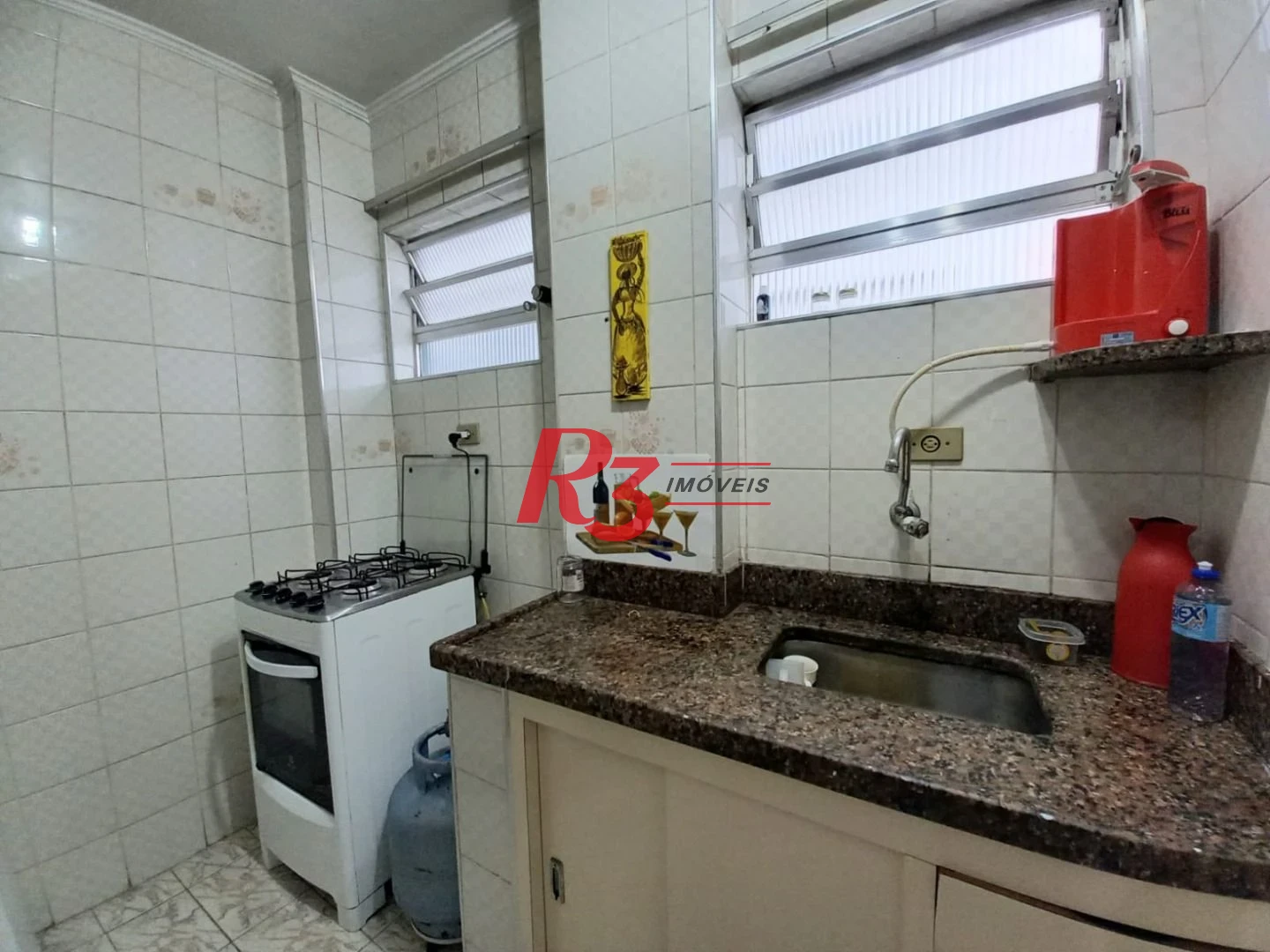 Apartamento com 1 dormitório à venda, 54 m² por R$ 420.000,00 - José Menino - Santos/SP