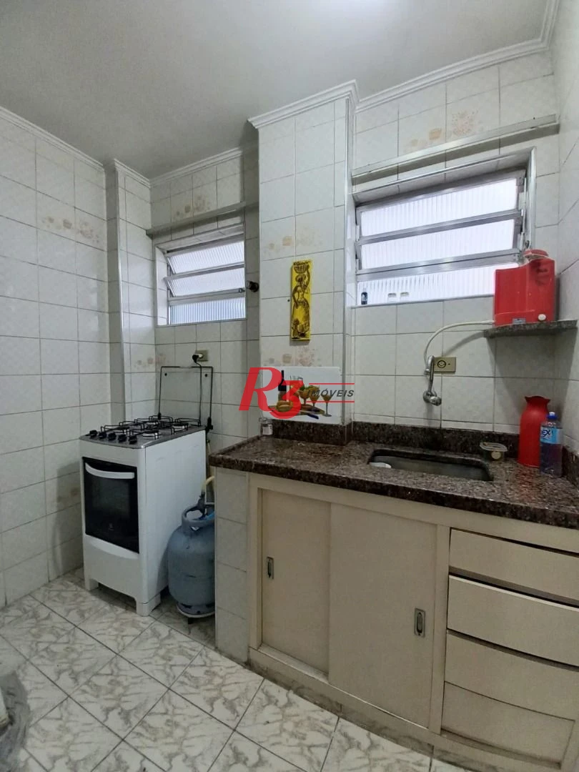 Apartamento com 1 dormitório à venda, 54 m² por R$ 420.000,00 - José Menino - Santos/SP