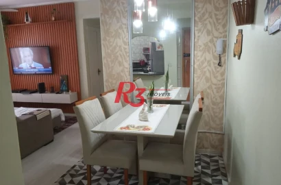 Apartamento à venda, 70 m² por R$ 220.000,00 - Saboó - Santos/SP