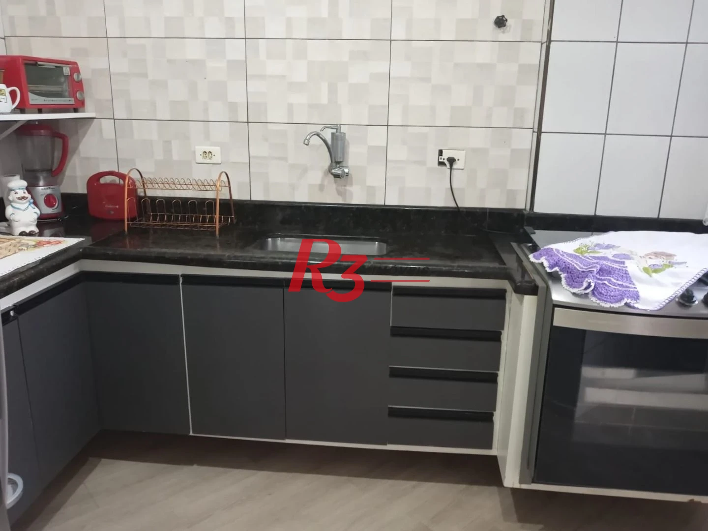 Apartamento à venda, 70 m² por R$ 220.000,00 - Saboó - Santos/SP