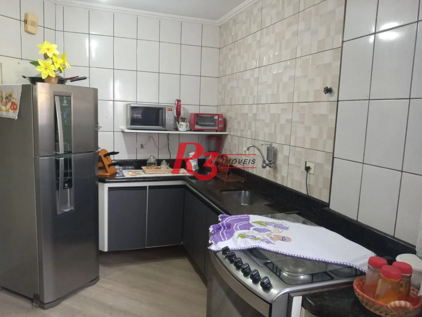 Apartamento à venda, 70 m² por R$ 220.000,00 - Saboó - Santos/SP
