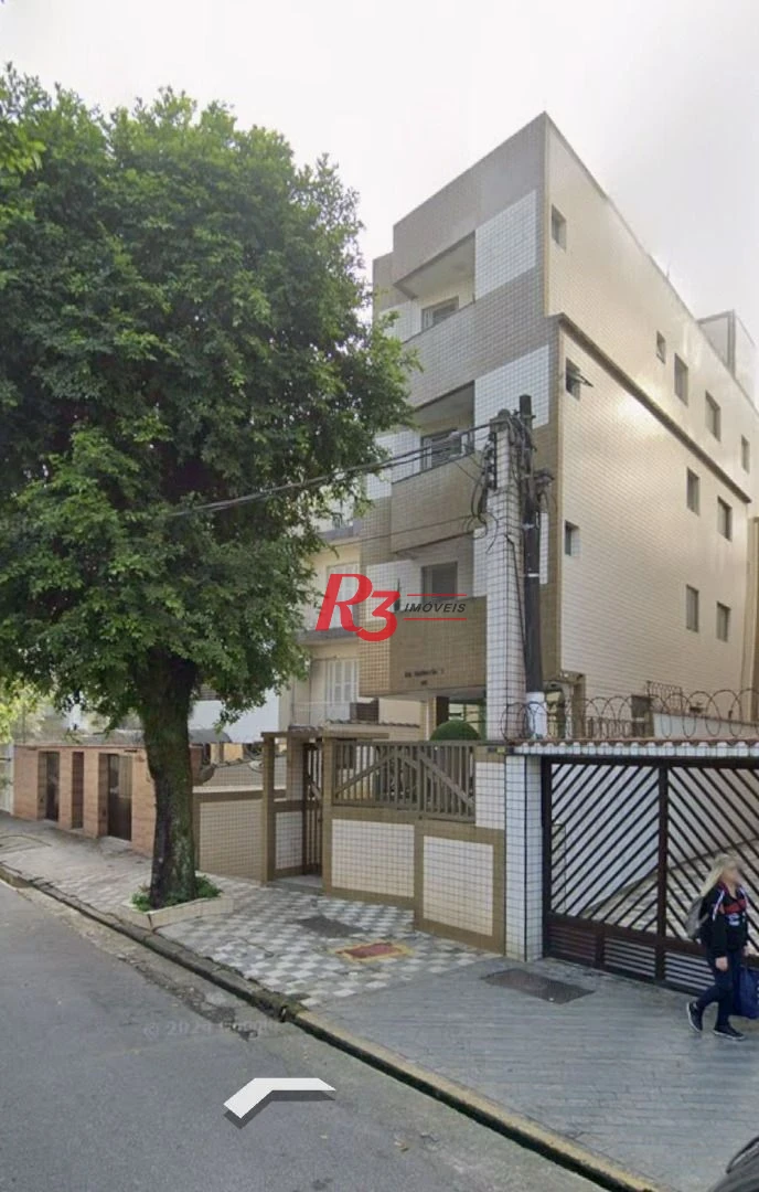 Apartamento com 2 dormitórios à venda, 46 m² por R$ 370.000,00 - Campo Grande - Santos/SP