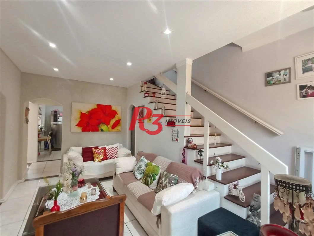 Sobrado à venda, 236 m² por R$ 1.990.000,00 - Embaré - Santos/SP