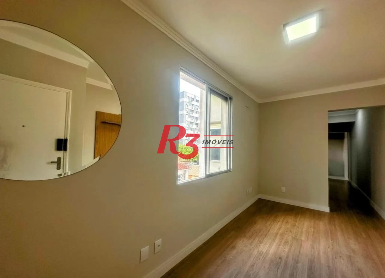 Apartamento à venda, 56 m² por R$ 439.000,00 - Boqueirão - Santos/SP
