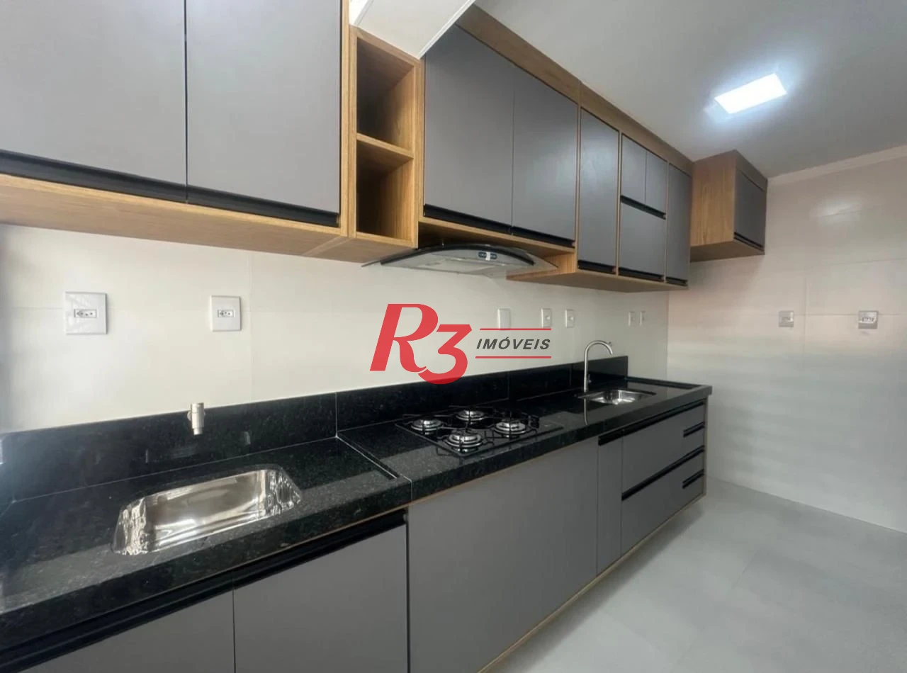 Apartamento à venda, 56 m² por R$ 439.000,00 - Boqueirão - Santos/SP