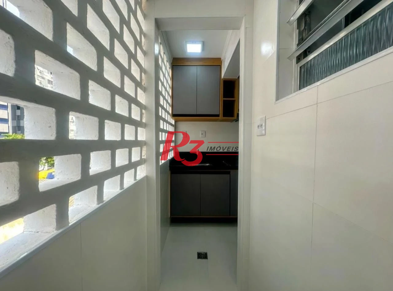 Apartamento à venda, 56 m² por R$ 439.000,00 - Boqueirão - Santos/SP