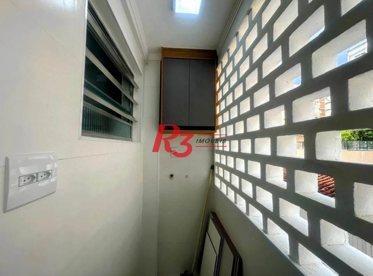 Apartamento à venda, 56 m² por R$ 439.000,00 - Boqueirão - Santos/SP