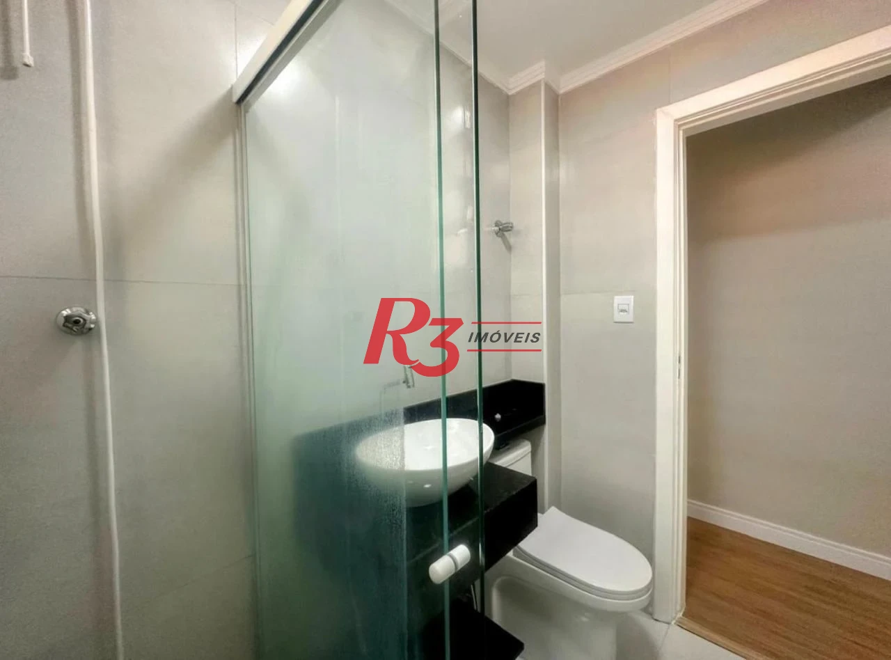 Apartamento à venda, 56 m² por R$ 439.000,00 - Boqueirão - Santos/SP