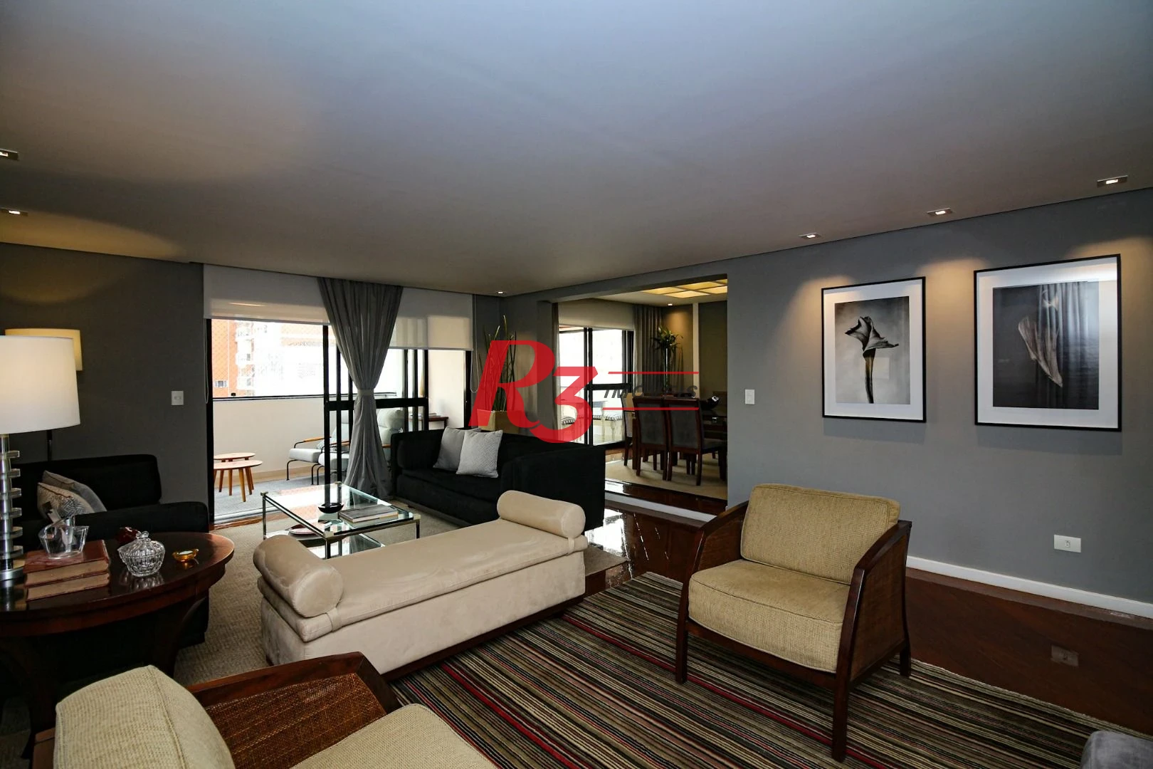 Apartamento com 4 suítes à venda, 266 m² por R$ 2.500.000 - Boqueirão - Santos/SP